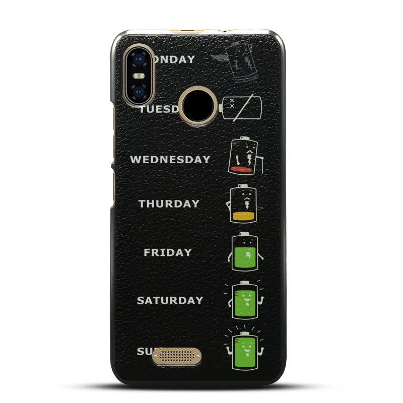 Чехол для задней панели Funda Ulefone S9 Pro черный пластиковый защитный жесткий чехол 5