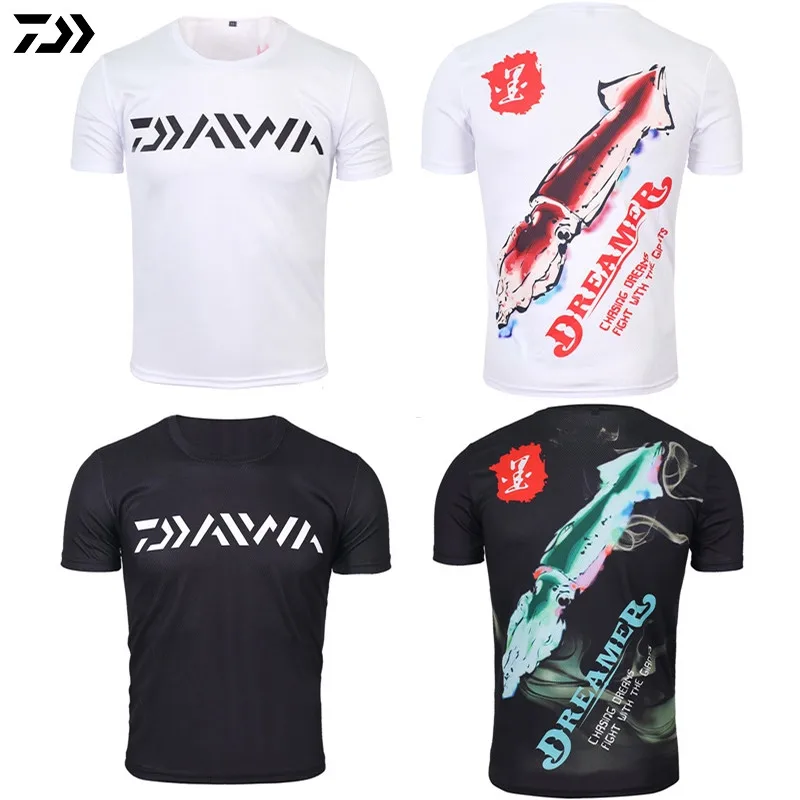 DAIWA DAWA 2018 одежда для рыбалки летняя с коротким рукавом глубоководный