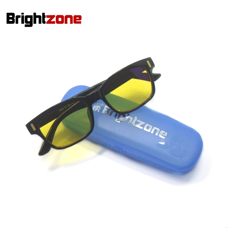 Фото Brightzone Новый Анти-усталость и УФ-фильтром синий свет фильтр остановить нагрузку на глаза защита игрового Стиль Рамка компьютер Очки Для мужч... №3