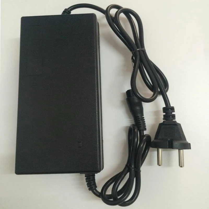 Electric Bike Battery Charger for 24V, 36V, and 48V YIYUN YC52 Ebikes: EU and UK Plug-Compatible Tricycle Battery Accessories image 2