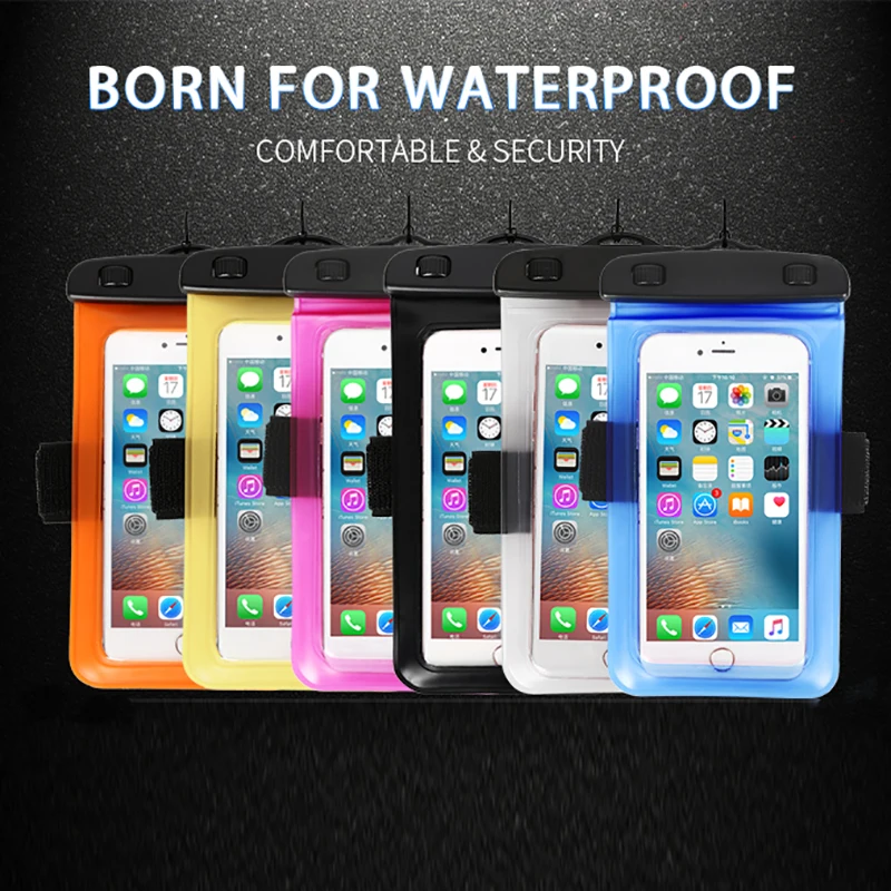 Универсальный Водонепроницаемый Чехол для телефона чехол на руку iPhone 11 Pro Max XR X XS 6