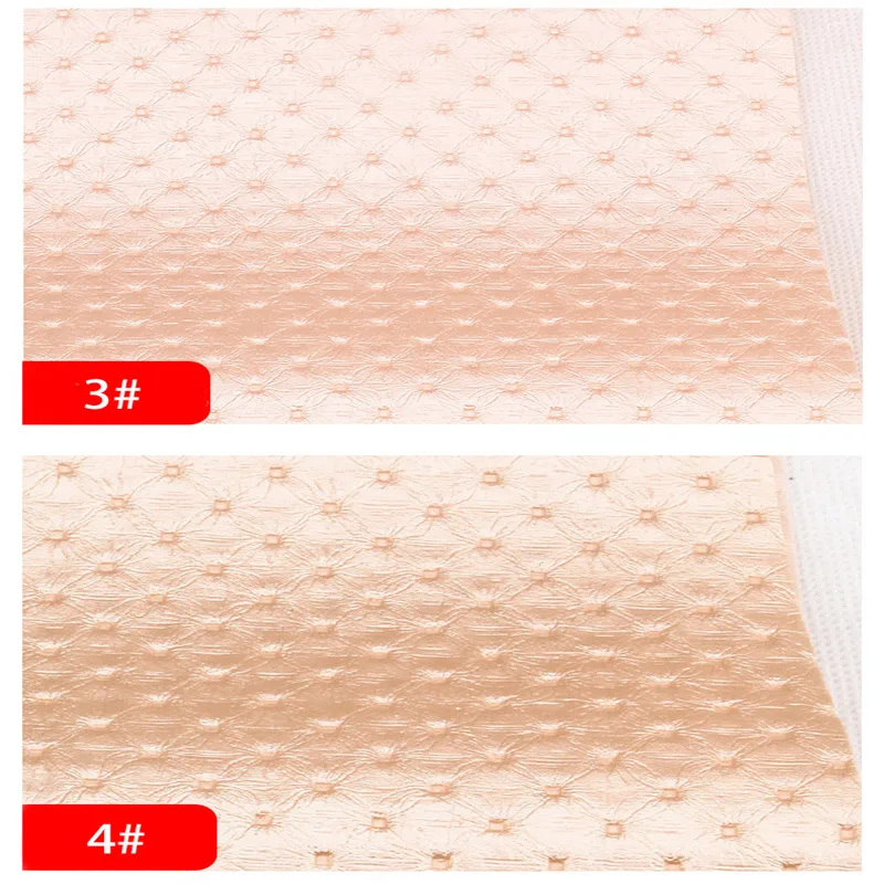 Lychee Life A4 Embossed Dot PU Leather Fabric High Quality Synthetic Leather DIY Sewing Material for Handmade Crafts