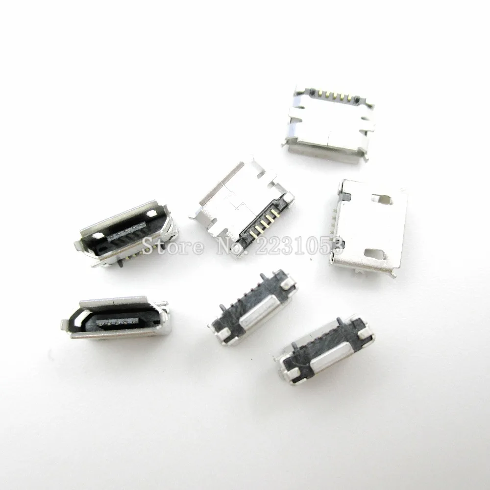 20 шт./лот новинка высококачественный разъем Micro USB гнездо типа 5Pin MK5P SMT Хвостовая