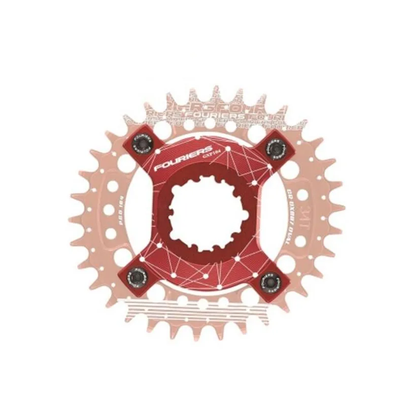 

FOURIERS CNC MTB Bicycle Crank made spider adapter for PCD 104 chainring compatible with XX1/X0/X9/GXP cranks
