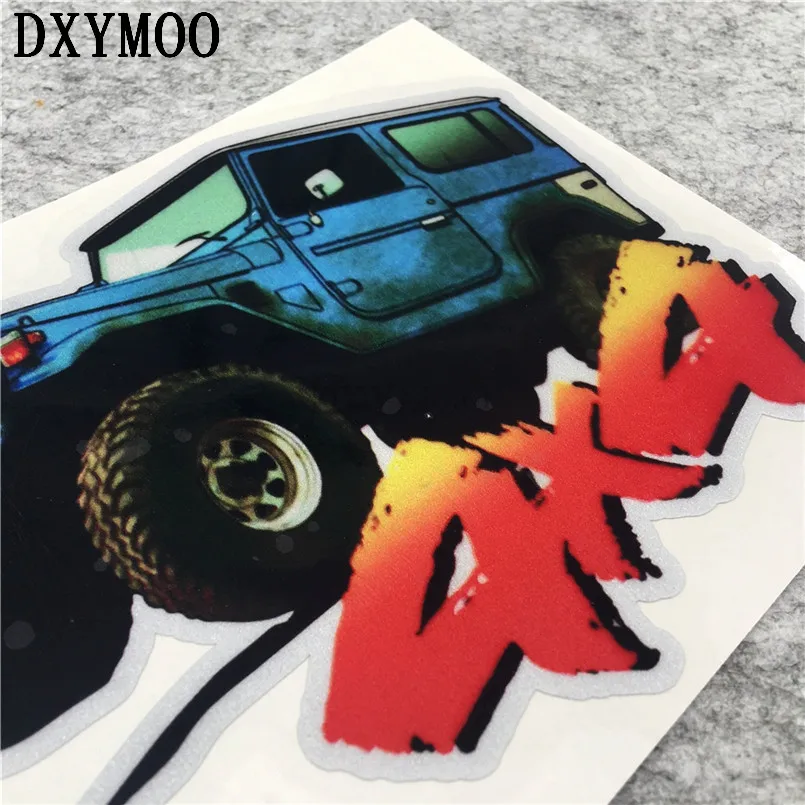 Мотокросс Внедорожник 4x4 автомобиль цельный кузов окно хвост стикер мотоцикл