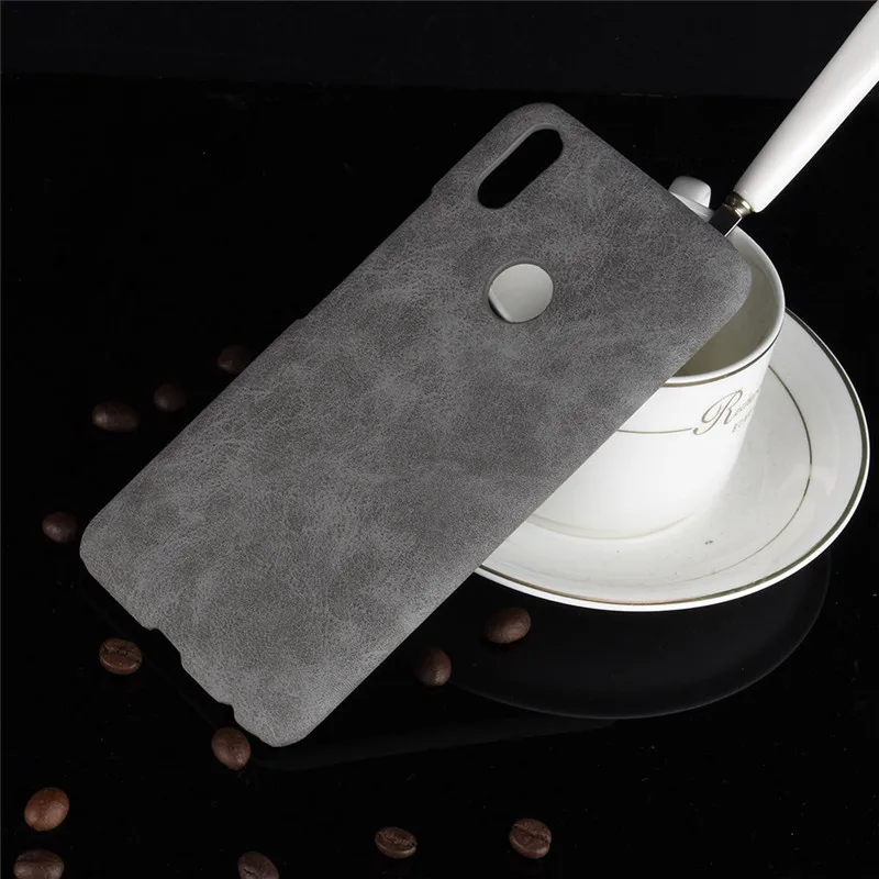 For Vivo V9 Case PU Leather Hard Plastic Back Cover Phone V 9 Youth 1723 VivoV9 6.3 inch |