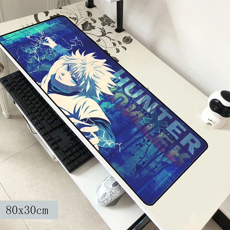 Коврик для мыши hunter x с массовым рисунком компьютерный геймер коврик 800x300x3 мм