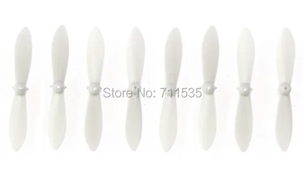10 комплектов основных Лопастей Ротора Запчасти для Cheerson CX-10 CX10 Hubsan Q4 H111 Wltoys V282