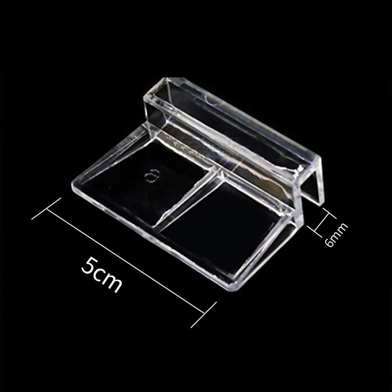 Набор акриловых зажимов для аквариума стеклянная крышка Кронштейн 6 / 8 10 12