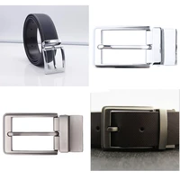 100 brand new reversible alloy belt buckle single prong rectangular for mens 33 34 mm1 3 1 34 inch wide belts
