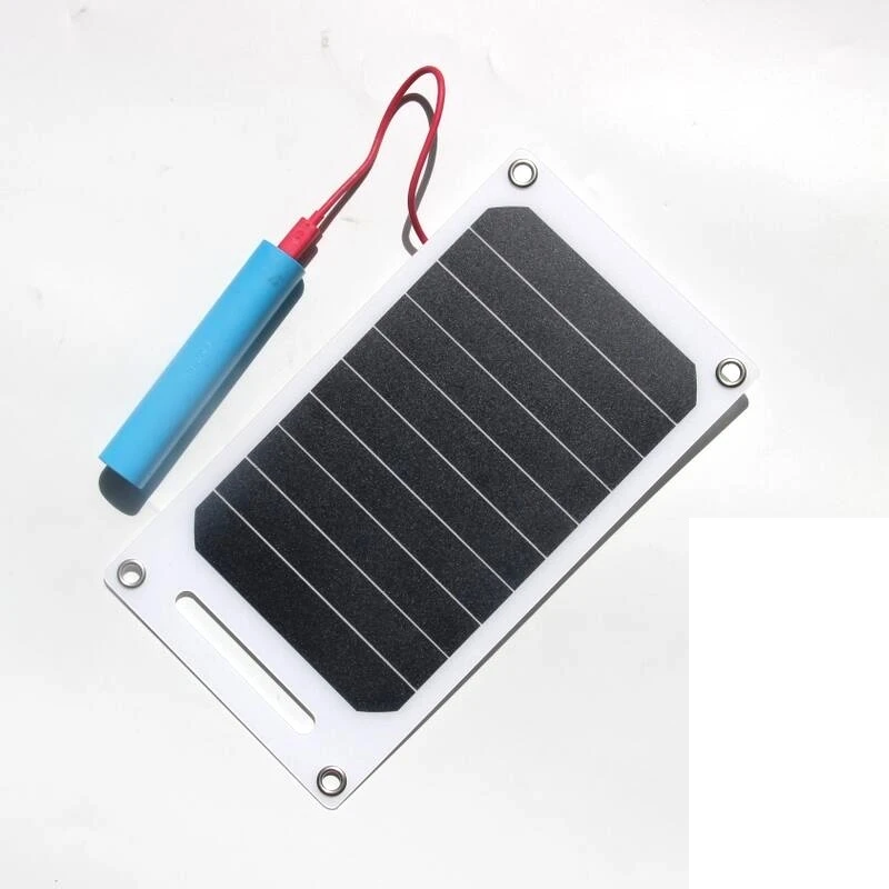 BUHESHUI 10W 5V Solar Charger Portable Panel Outdoor Power Bank Solution Sunpower Free Shpping | Электроника