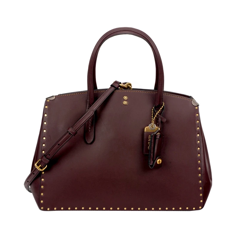 Сумка CARRYALL с заклепками 31932 COACH HEATHER