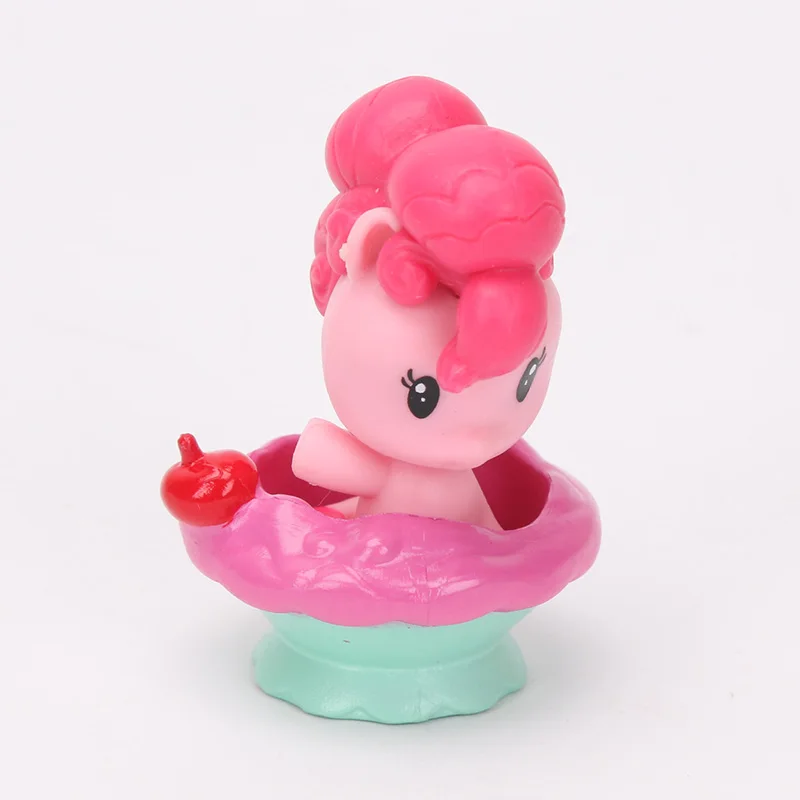 1 шт., игрушки My Little Pony, милашка, Марка, команда, мини пони, куклы, дружба-это Волшебная Радуга, Дэш, Сумеречная искорка, фигурка, рождественский подарок