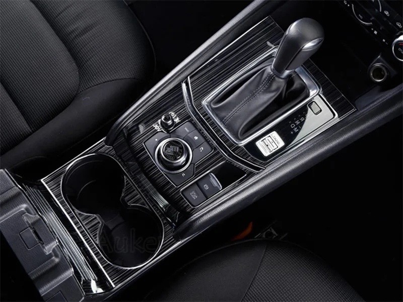 Для Mazda CX 5 CX5 2017 2018 KF RHD автомобильный консольный редуктор Панель обрезки крышка