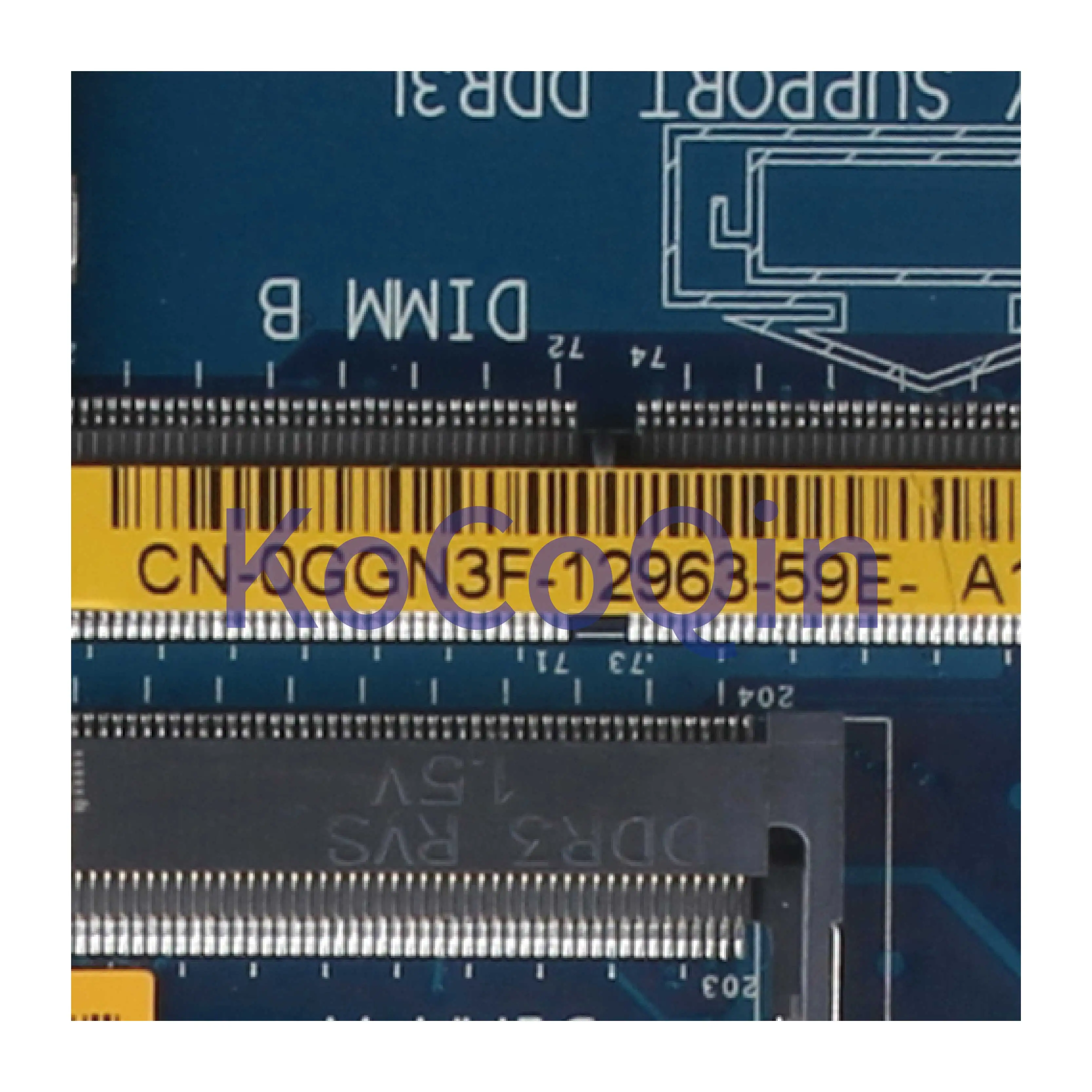 KoCoQin ноутбук материнская плата для Dell Inspiron 15 5559 5759 5459 3559 I7-6500U материнская плата CN-0GGN3F 0GGN3F AAL15 LA-D071P SR2EZ