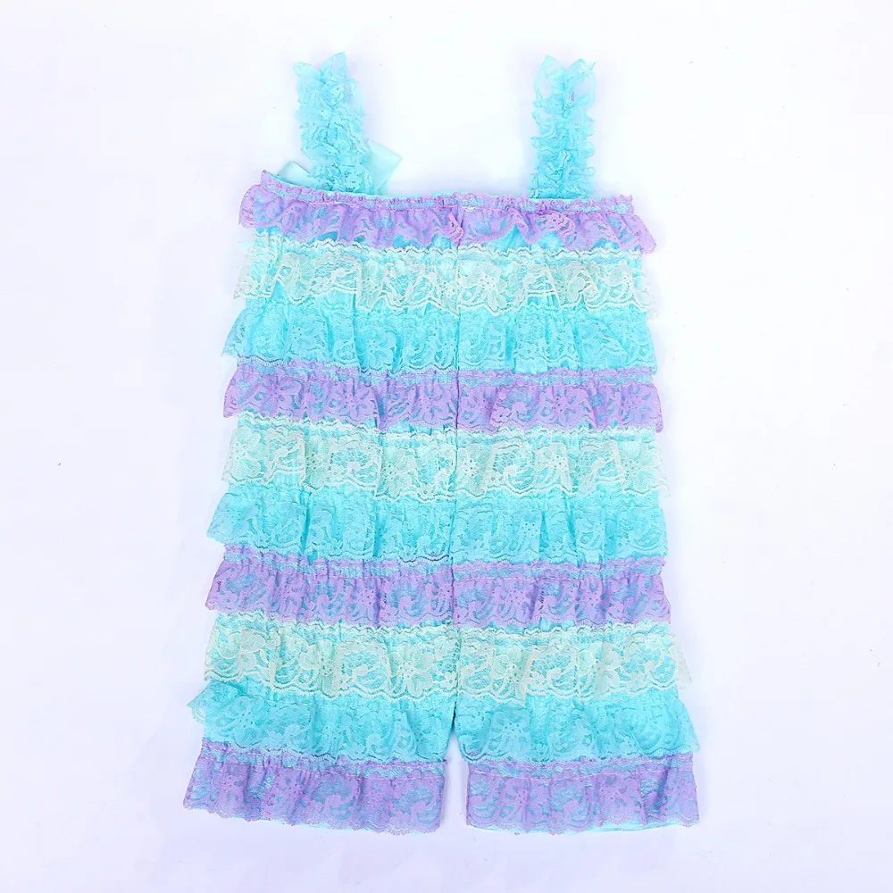 Комбинезоны для маленьких девочек кружевной комбинезон в стиле пэчворк с