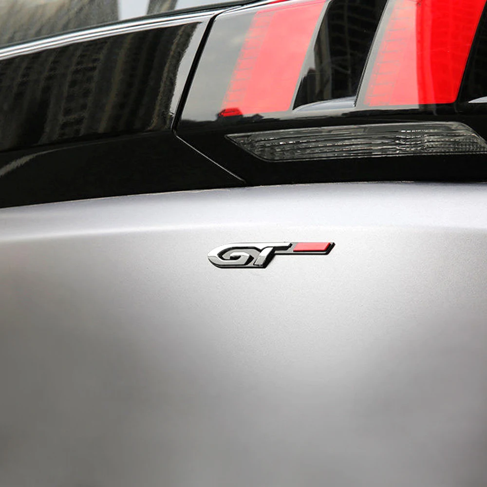 1-10 шт GT эмблема значок стикер для Peugeot 2008 607 608 505 307 301 208 206 3008 308 4007 5008 авто задний