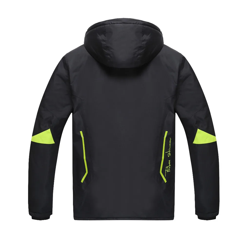 Брендовые лыжные зимние куртки для мужчин высокое качество ветрозащитные