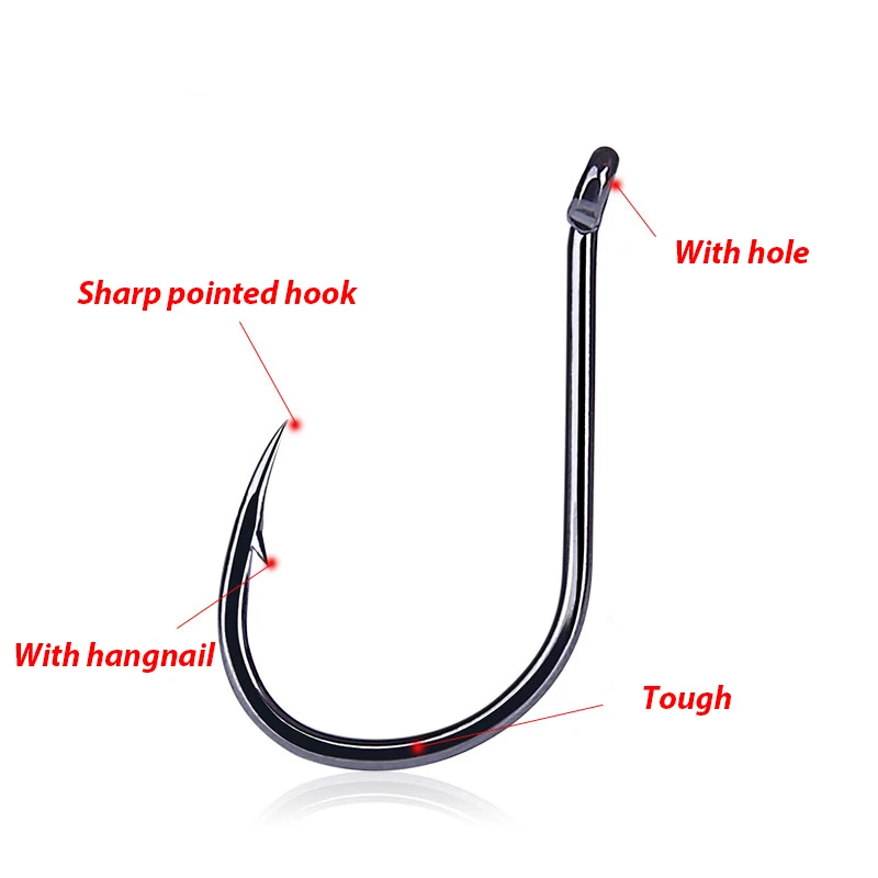 Младенческой Сияющий 100 шт. высокоуглеродистой Сталь рыболовные Крючки набор в Fly