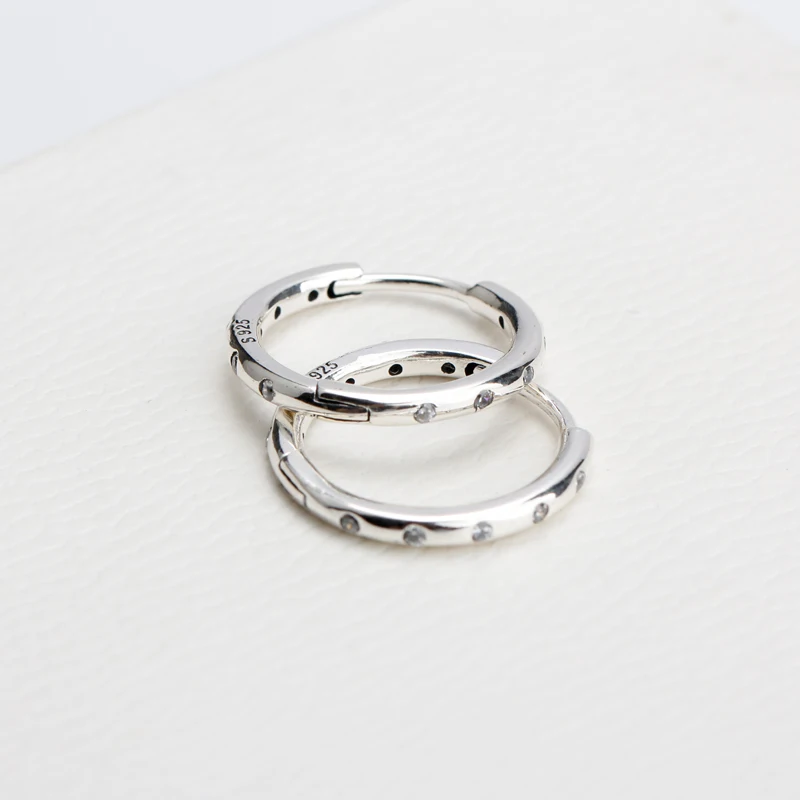 Женские круглые серьги из серебра 925 пробы с фианитами|earrings for|earrings for womenearrings women |