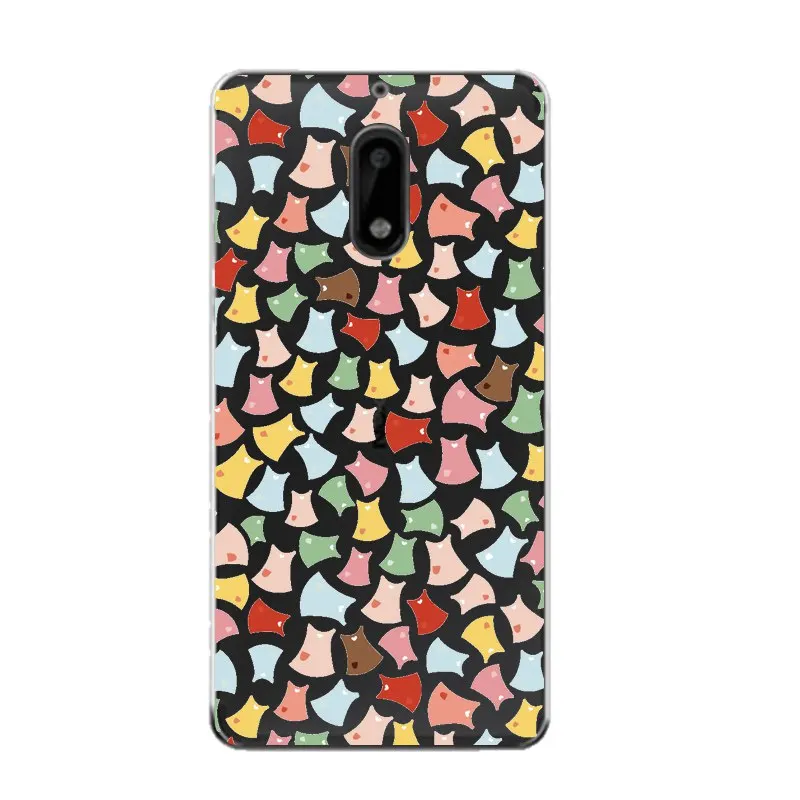 Мягкий прозрачный чехол из ТПУ для телефона Nokia3 5 6 8 N540 N640 N535 N830 с изображением