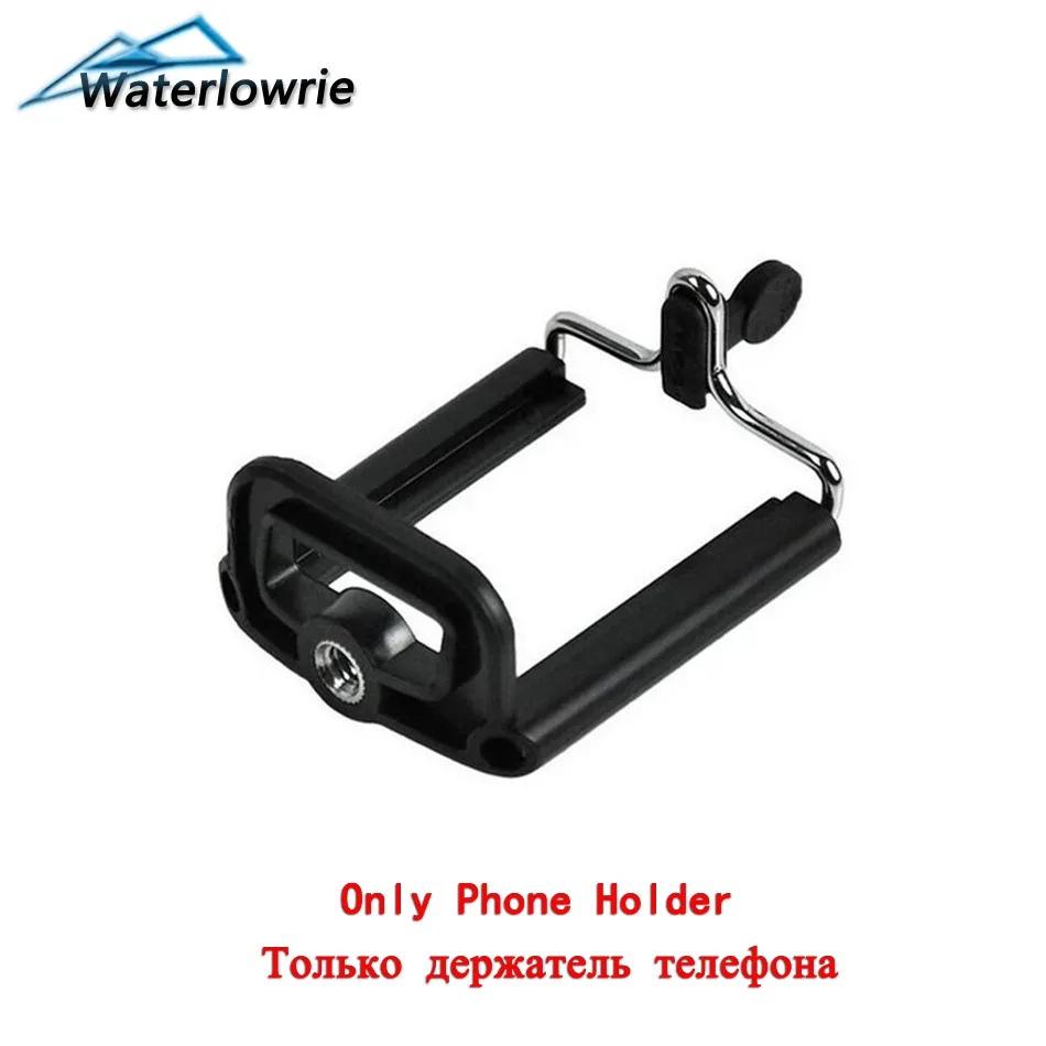 Phone Clip Водонепроницаемый штатив для камеры портативный мини металлический держатель для мобильного телефона для Yi Gopro SJCAM и samsung Xiaomi huawei аксессуары для телефонов - Цвет: Phone Clip