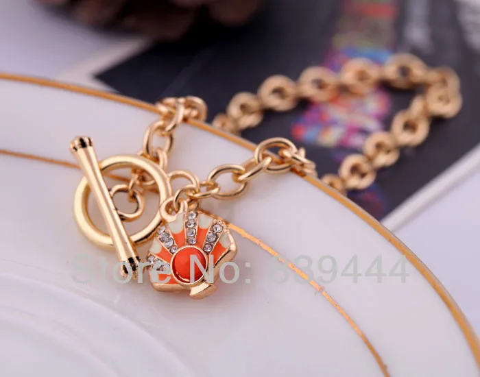 2015 новейший ювелирный продукт компании золотой цвет браслет|gold plated bracelet|plated