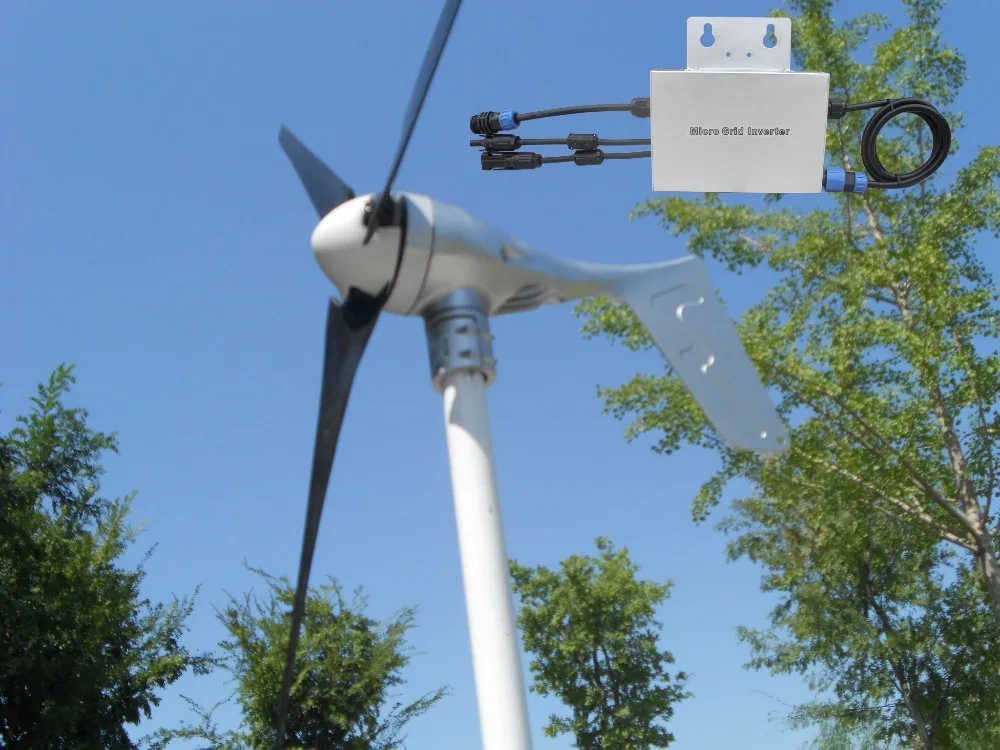 Ветряной генератор с контроллером и водонепроницаемой сеткой 400 Вт|400w wind turbine