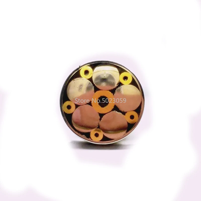 Мозаичные штифтовые заклепки с хвостовиком ножа диаметром 6 мм латунная трубка