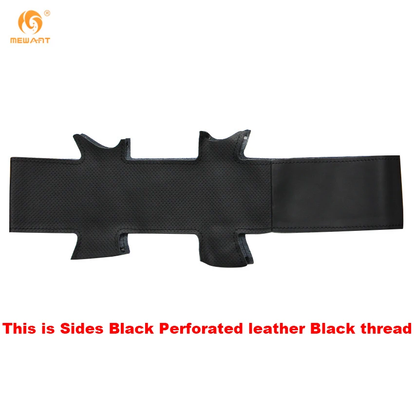 MEWANT черный чехол рулевого колеса автомобиля из искусственной кожи для старой Toyota