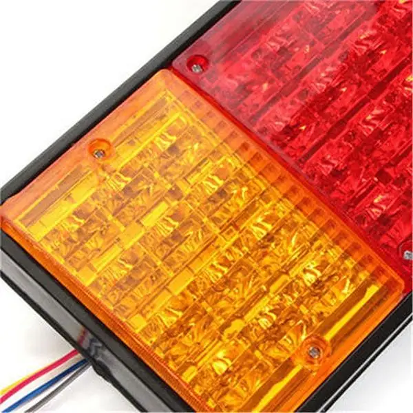 2x12V 12 5 Inch 44 светодиодный рабочими электрическими схемами сзади лодка прицеп