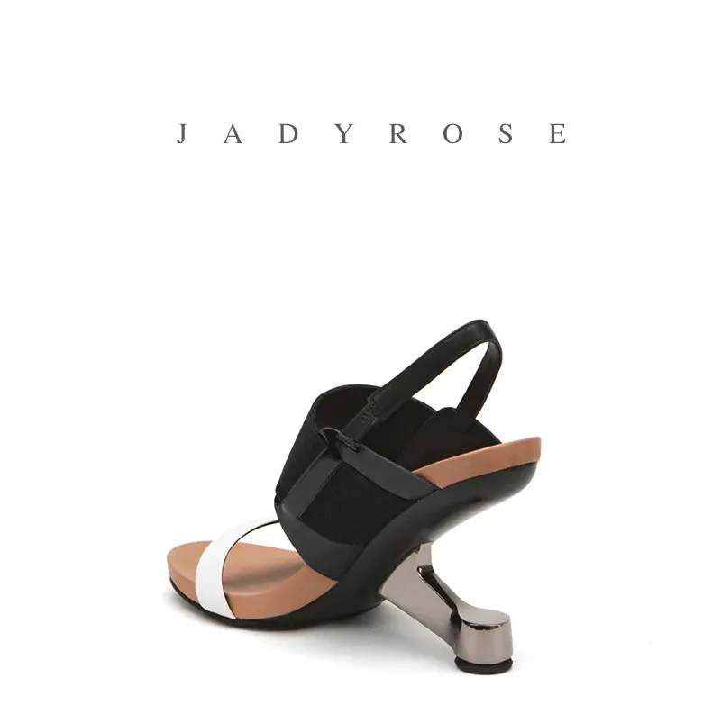 Jady Rose/ г., модная женская обувь летние сандалии-гладиаторы из натуральной кожи пикантные свадебные туфли на высоком каблуке женские туфли-лодочки с открытым носком