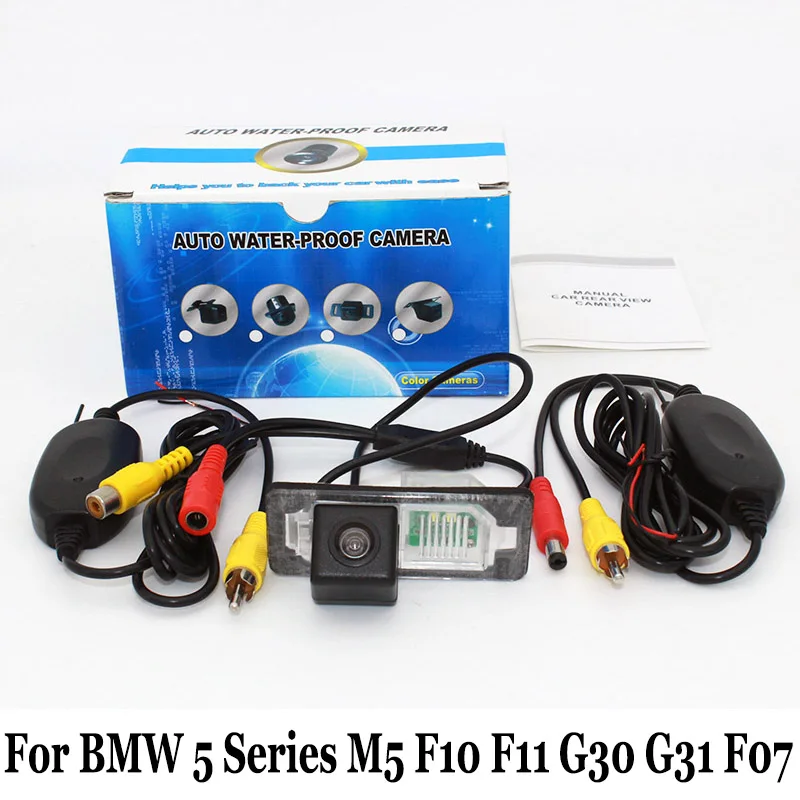 Автомобильная парковочная камера для BMW 5 Series M5 F10 F11 G30 G31 GT F07 / RCA AUX провод или