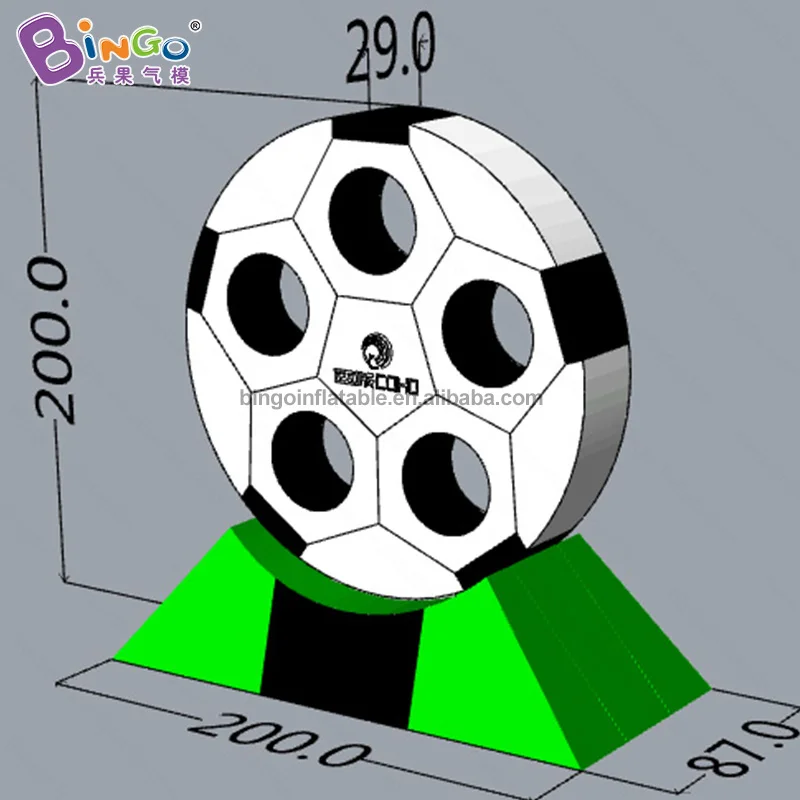 Надувные настольные игрушки для игры в футбол высота 2 м|Надувные игрушки| |