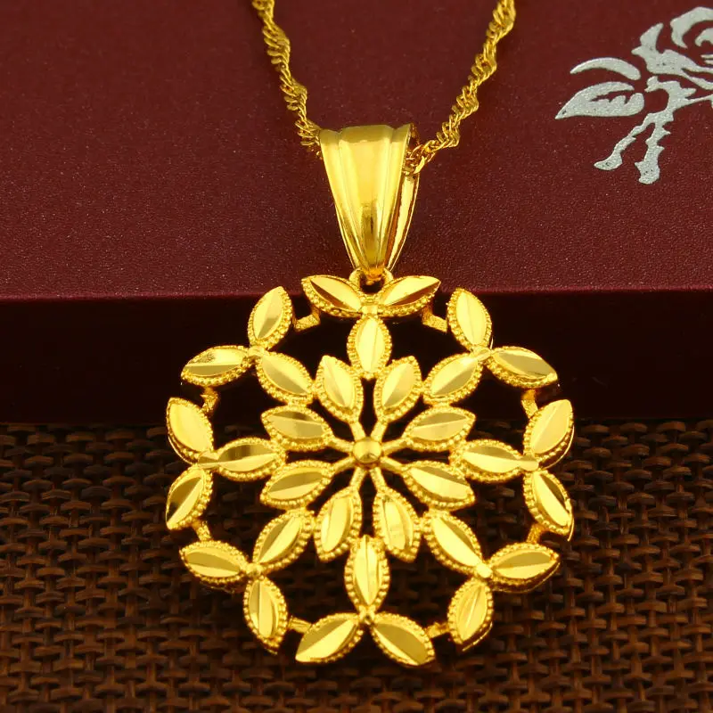 New Exquisite Gold Pendant Necklace Women Men Color Chain Arabic Iran middle east Ethiopian African Desigh | Украшения и