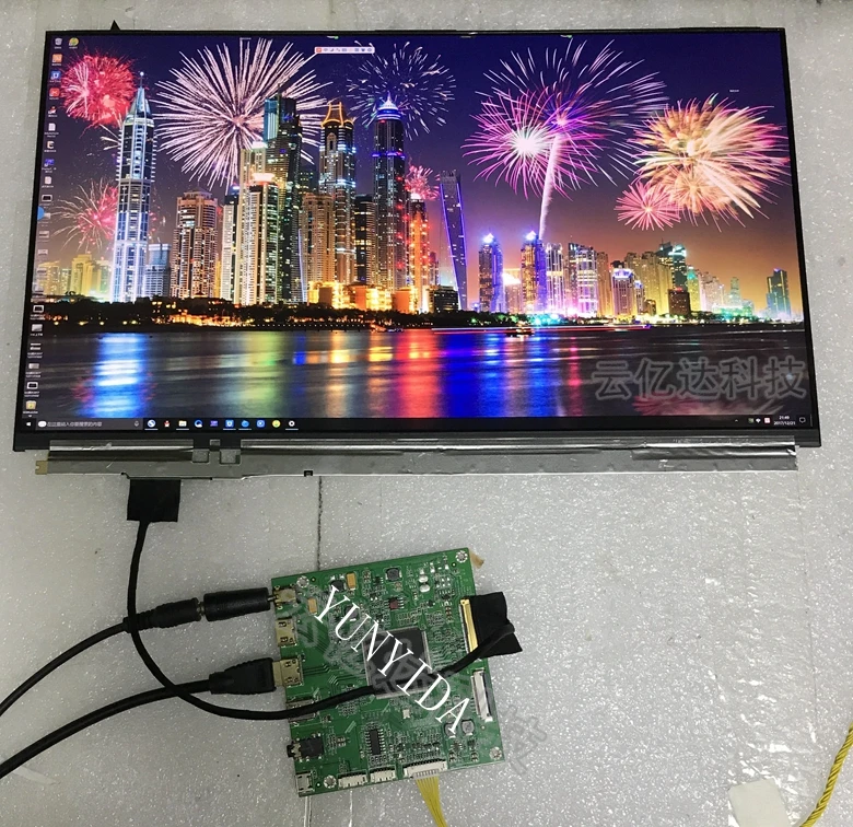 15,6 дюймов 3840*2160 4K NTSC UHD ips дисплей Prot 2 HDMI DP драйвер плата ЖК-модуль экран монитор ноутбук