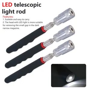 1 шт., телескопические регулируемые магнитные приборы со светодиодсветильник кой, 80,8 см