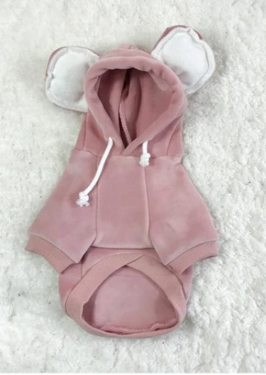 pink Товары для домашних животных, товары для собак, толстовки для собак на осень и зиму, плотная Теплая Флисовая одежда для маленьких и больших собак и кошек - Цвет: pink