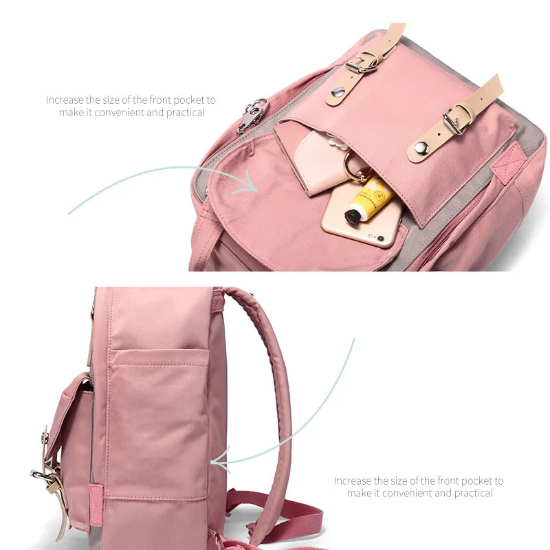 2018 Fashion Female Backpack Women Leisure Travel School Bag Large Students Satchel Bags Teenage Girls Laptop Backpacks mochila | Багаж и