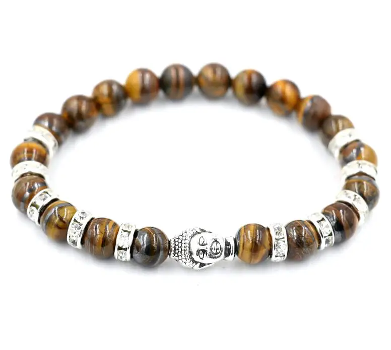 BPPCCR Для мужчин камень браслет браслеты Будды для Тибетский Камень Бисер мужской