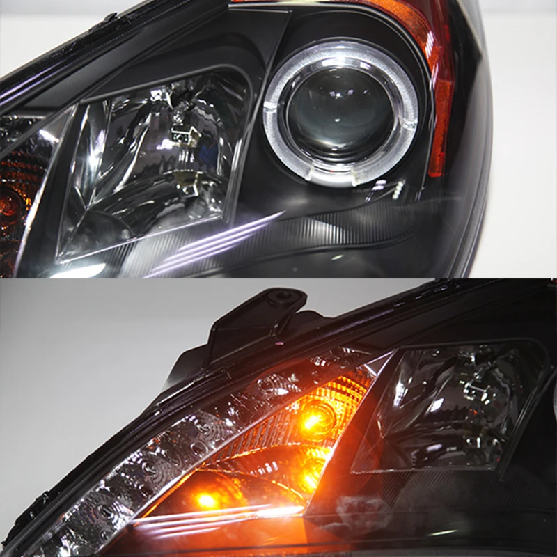 Для HYUNDAI Rohens Genesis Coupe светодиодный ная фара ангельские глазки 2009 20102011 2012 года фары