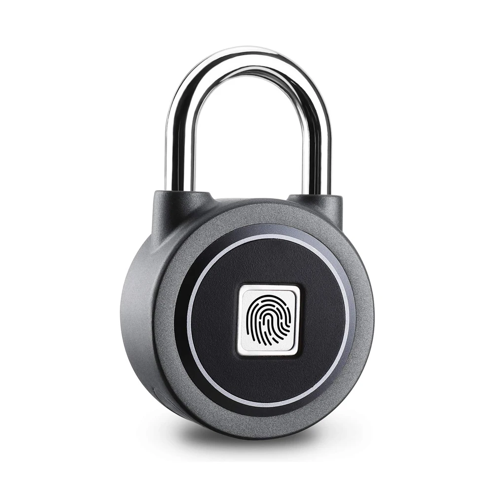 gray color Cdycam Водонепроницаемый без ключа портативный Bluetooth умный замок отпечатков пальцев замок Противоугонный iOS Android приложение контроль замок двери шкафа - Цвет: gray color