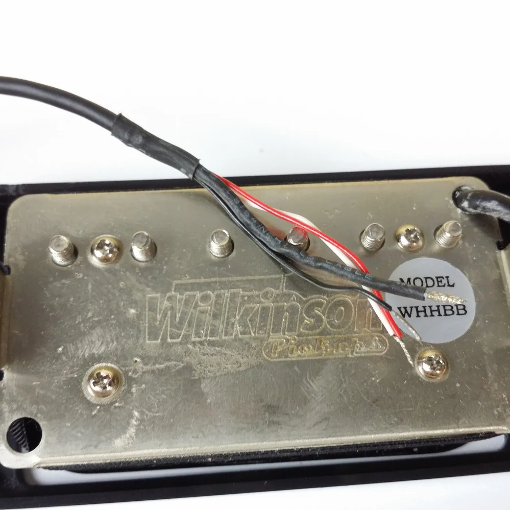 

NEW Wilkinson Humbueker Double Row Open Electric Guitar Humbueker Pickups Set Black Made IN Korea