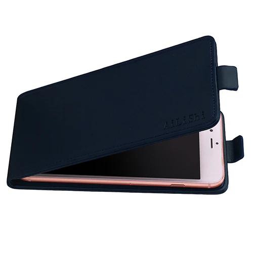 Тёмно-синий AiLiShi для Xiaomi mi Max 2 3 A1 A2 8-9(США); красные mi Note 7 4 3 mi 4 чехол с вертикальной Откидывающейся Крышкой из кожи корпуса для телефона, аксессуары 4 цвета отслеживания - Цвет: Тёмно-синий