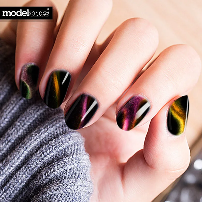 Набор для ногтей Modelones 7 шт./лот УФ гель набор 3D Хамелеон использования с магнитом