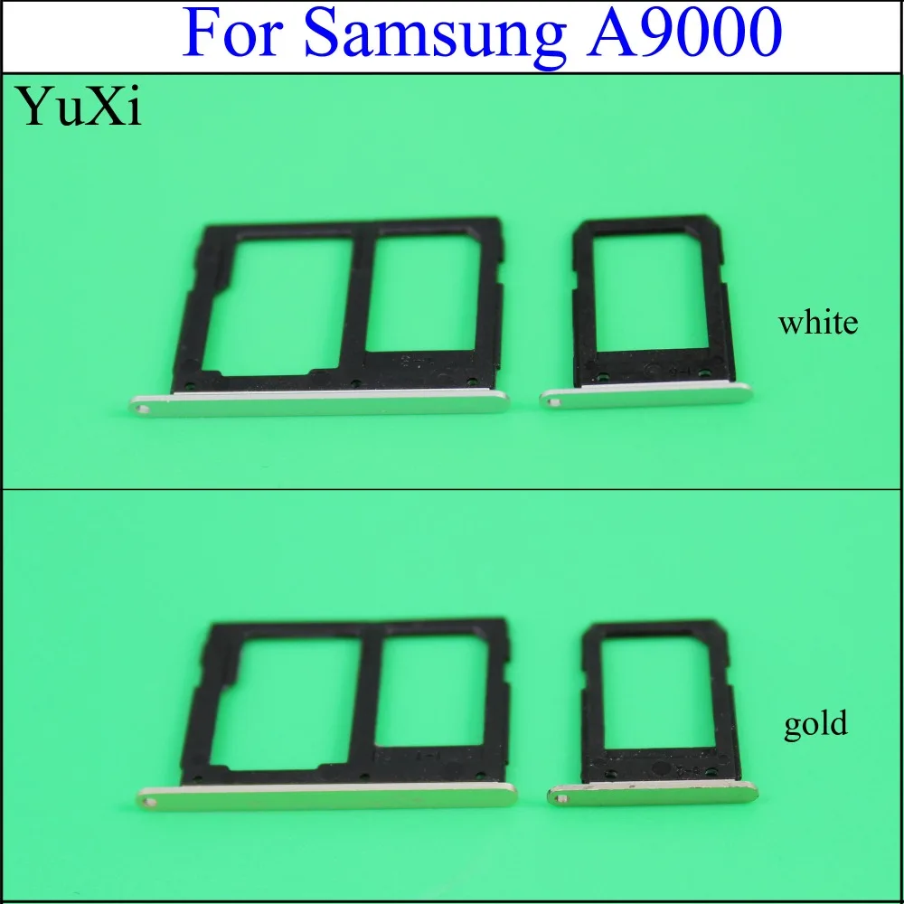 Новый лоток для SIM карты YuXi Samsung Galaxy A9 A9000 с лотком карт Micro SD|sim card tray|micro sim traysamsung tray |