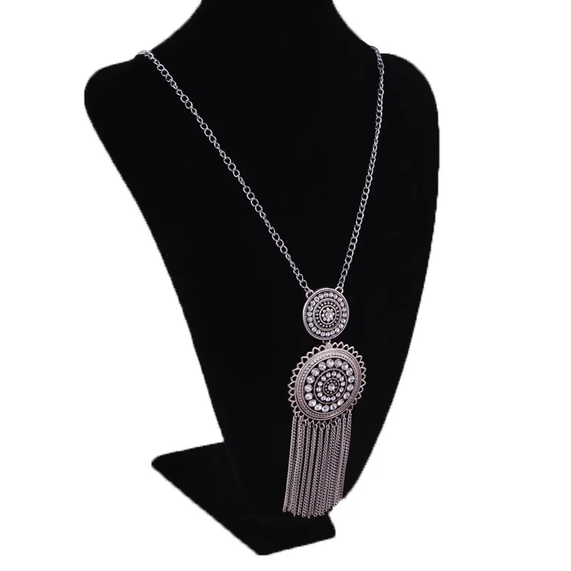 Новый бренд тибетские украшения Античное золото серебро Этническая Цыганская