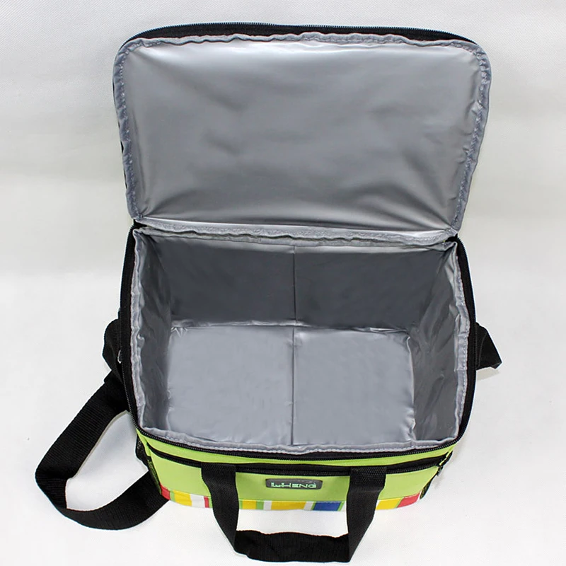Водонепроницаемая сумка холодильник большая теплоизоляционная коробка для еды