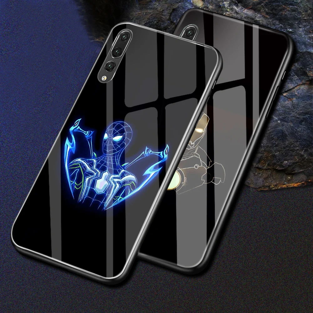 Ciciber Marvel Deadpool для Huawei P30 P20 Lite Pro Mate 20 Nova 3e 4e чехлы из закаленного стекла задняя