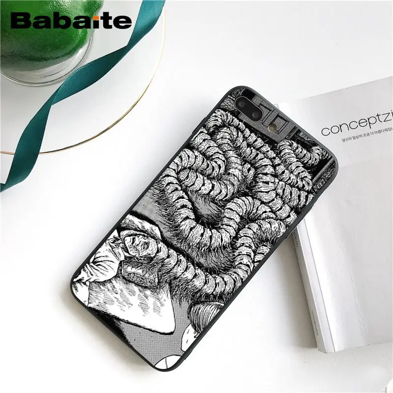 Babaite Junji Ito футболки ужас чехол для телефона для iphone 11 Pro 11Pro Max 8 7 6 6S Plus X XS MAX 5 5S SE XR
